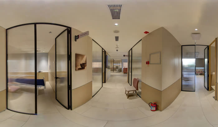 OT corridor at EYON Eye & Laser Institute, Kharadi, Pune